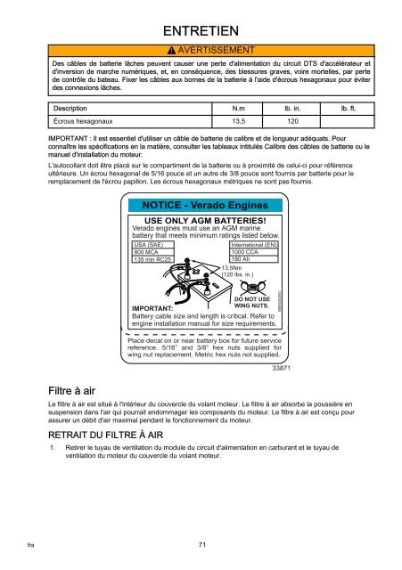 Verado 135/150/175/200 quatre temps - Brunswick Marine in EMEA ...