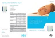 Condair CP3 steam bath