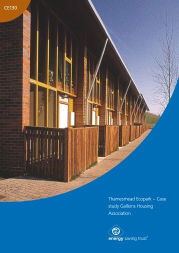 Thamesmead Ecopark Ã¢Â€Â“ Case study Gallions Housing Association ...
