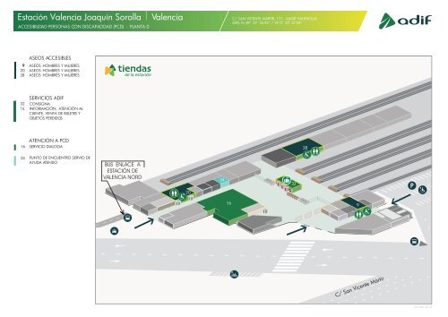 Planos de la estación - Adif