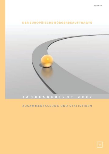 der europÃ¤ische bÃ¼rgerbeauftragte zusammenfassung und ... - EOI