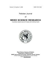 Weed management in mungbean (Vigna radiata (L ... - Wssp.org.pk