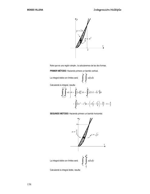 5.1 INTEGRALES DOBLES 5.2 INTEGRALES TRIPLES