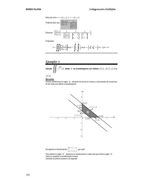 5.1 INTEGRALES DOBLES 5.2 INTEGRALES TRIPLES