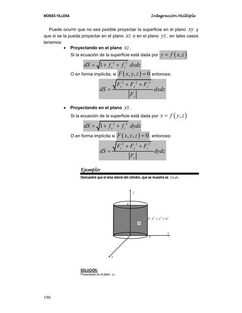 5.1 INTEGRALES DOBLES 5.2 INTEGRALES TRIPLES