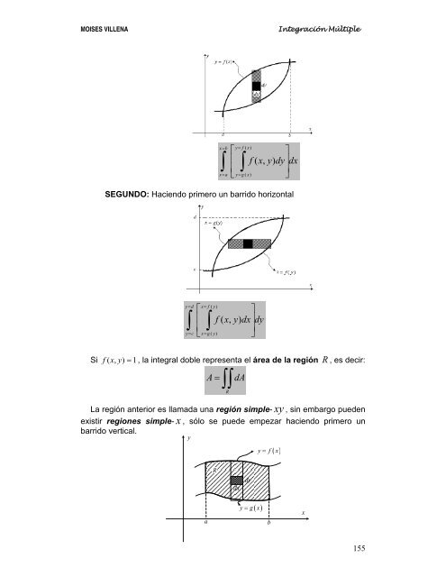 5.1 INTEGRALES DOBLES 5.2 INTEGRALES TRIPLES