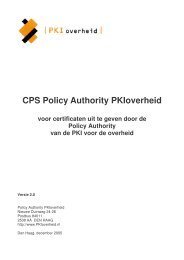 CPS PA PKIoverheid v2.0 - Logius