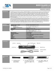 BODYGUARD III - B.E.A., Inc.