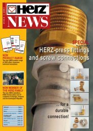 HERZ-press fittings - Herz Valves UK