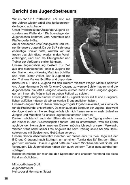 Alm-Echo EXTRA - SV Pfaffendorf