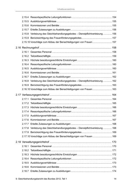 Bundes-Gleichbehandlungsbericht 2012 - Bundeskanzleramt ...
