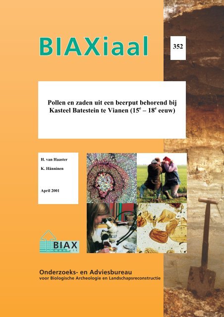 Download rapport - Biax Consult