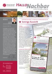 Sonnige Aussicht - Wohnungsbau Ludwigsburg GmbH