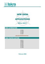 NEW ISKRA APPLICATIONS