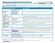 PlatinumPlus Non-Standard (P2): MetroPlus Health Plan