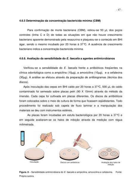 AVALIAÃÃO DA ATIVIDADE ANTIMICROBIANA âIN VITROâ - CCS ...