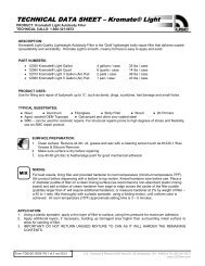 TDS - Kromate Light Filler - US Chemical & Plastics