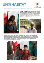 Beneficiary Story from KPK Province, Pakistan