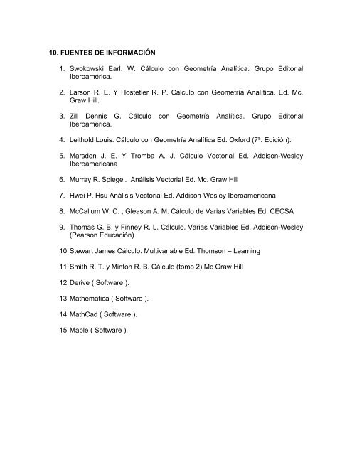 MATEMATICAS III 2004.pdf - Instituto TecnolÃ³gico de TehuacÃ¡n