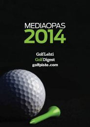 Mediakortti - Golfpisteen etusivulle