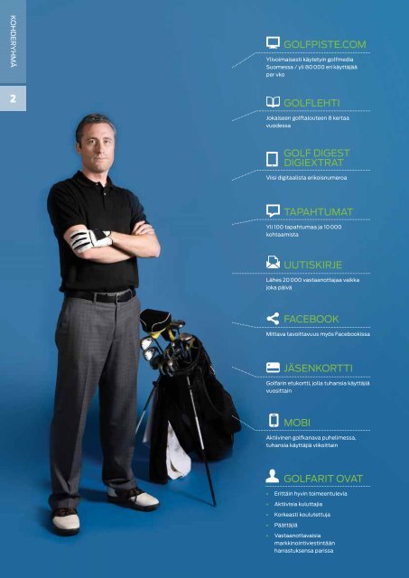 Mediakortti - Golfpisteen etusivulle