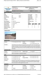 Page 1 of 2 Bridge Inspection Report Printout - Highway Inspection ...