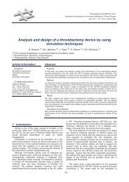 Analysis and design of a thrombectomy device by using simulation ...