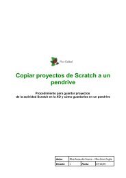 Copiar proyectos de Scratch a un pendrive