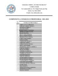 Consiliul Profesoral