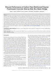 Flexural Performance of Carbon Fiber-Reinforced Polymer ...