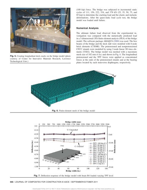 Flexural Performance of Carbon Fiber-Reinforced Polymer ...