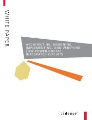 Architecting, Designing, Implementing, and Verifying Low-Power ...