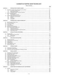 elements of metric gear technology - Quality Transmission ...