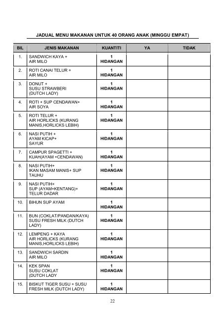 arahan dan syarat ringkas kepada penyebut harga - Jabatan ...