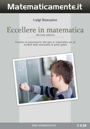 Leggi le prime pagine del libro - Lo shop di Matematicamente.it