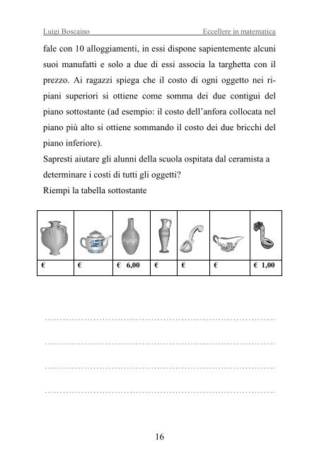 Leggi le prime pagine del libro - Lo shop di Matematicamente.it