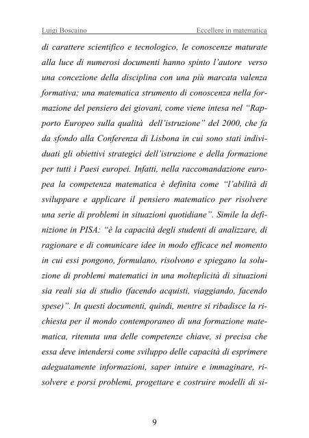 Leggi le prime pagine del libro - Lo shop di Matematicamente.it