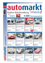 markt auto - Webauto.de