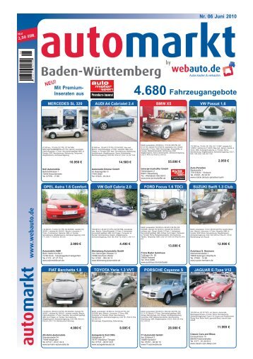 markt auto - Webauto.de