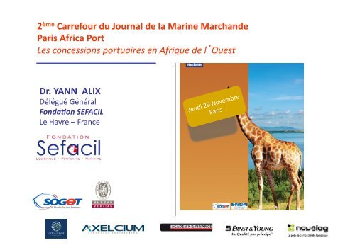 Les concessions portuaires en Afrique de l'Ouest - WK Transport ...