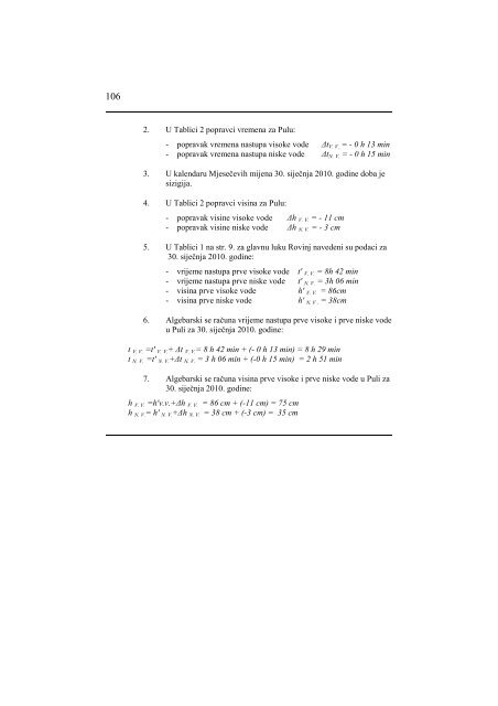 Mijene 2010.pdf - Hrvatski hidrografski institut