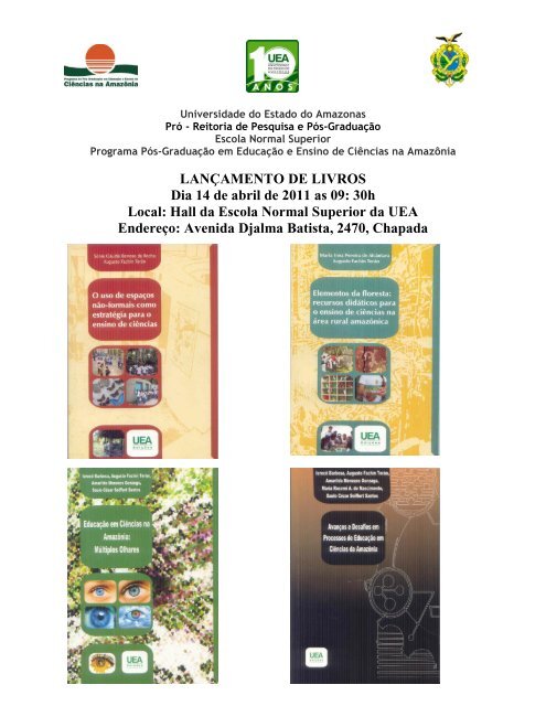 Breafing do Lançamento - uea - pós graduação
