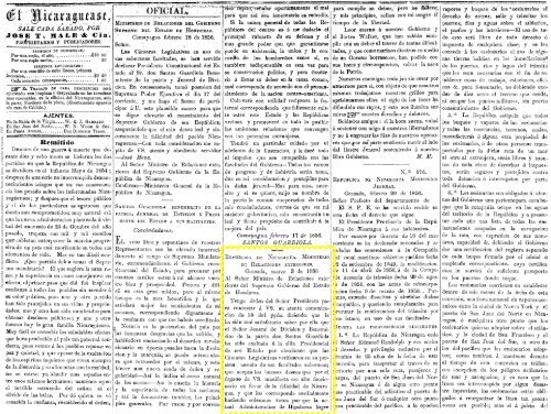 RepÃºblica de Nicaragua. Ministerio de Relaciones - La Guerra ...