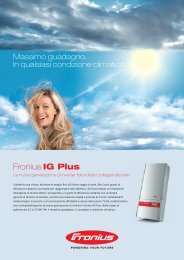 Fronius IG Plus - Esaenergie