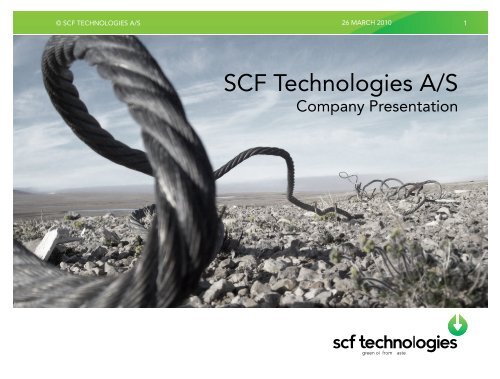 SCF Technologies A/S