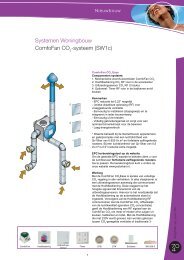 Systemen Woningbouw ComfoFan CO2-systeem ... - J.E. StorkAir