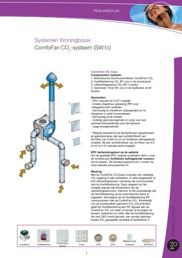 Systemen Woningbouw ComfoFan CO2-systeem ... - J.E. StorkAir