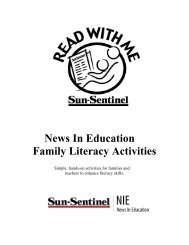 News In Education Family Literacy Activities