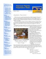 Hospitalero News- Apr 2013 - American Pilgrims on the Camino