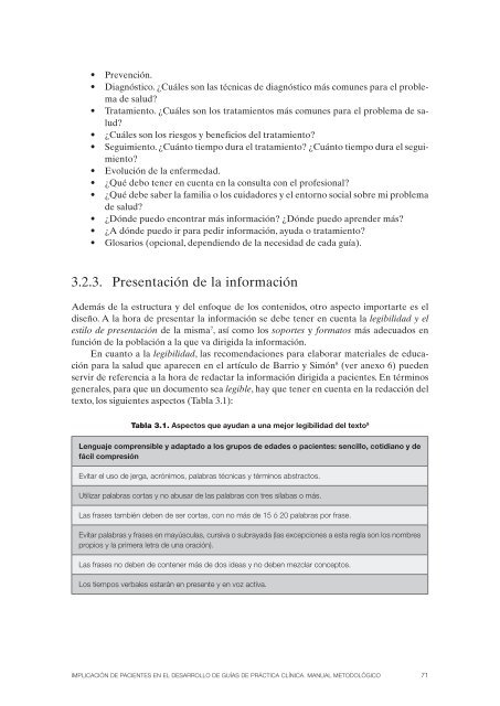 Manual de ImplicaciÃ³n de Pacientes en desarrollo de ... - GuÃ­aSalud